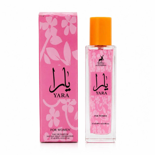 عطر زنانه ۳۵ میل الحمبرا مدل یارا(Alhambra Yara)
