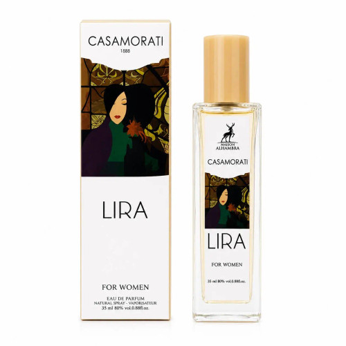 عطر زنانه ۳۵ میل الحمبرا مدل کازاموراتی لیرا (Alhambra Casamorati Lira)