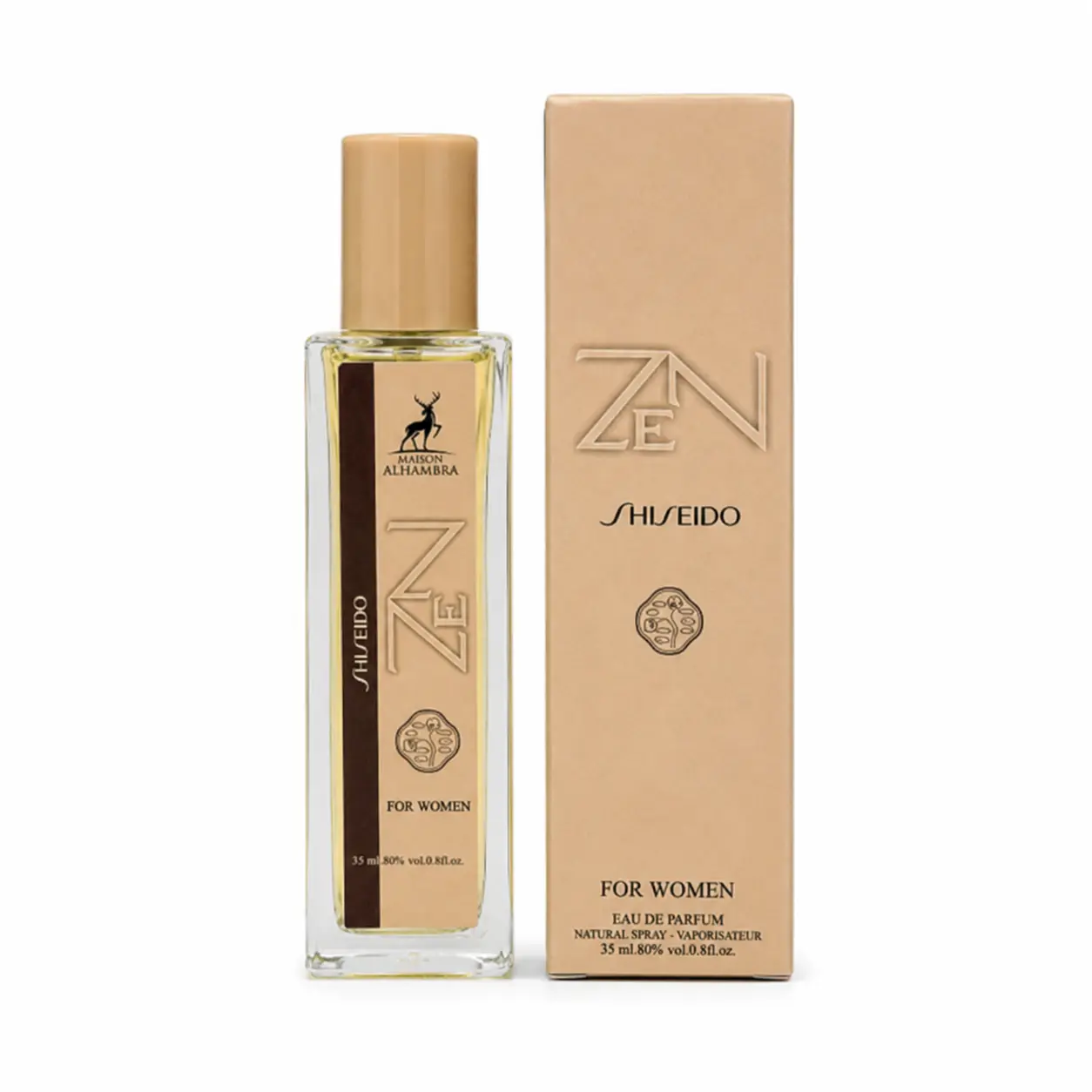 عطر زنانه ۳۵ میل الحمبرا مدل زن شیسیدو (Alhambra Zen Sheseido)