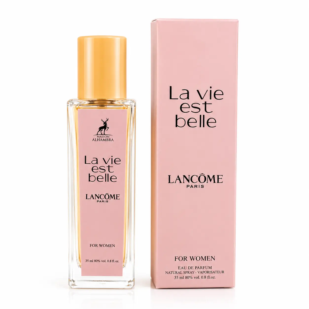 عطر زنانه ۳۵ میل الحمبرا مدل لاویه است بل(Alhambra La vie est belle)