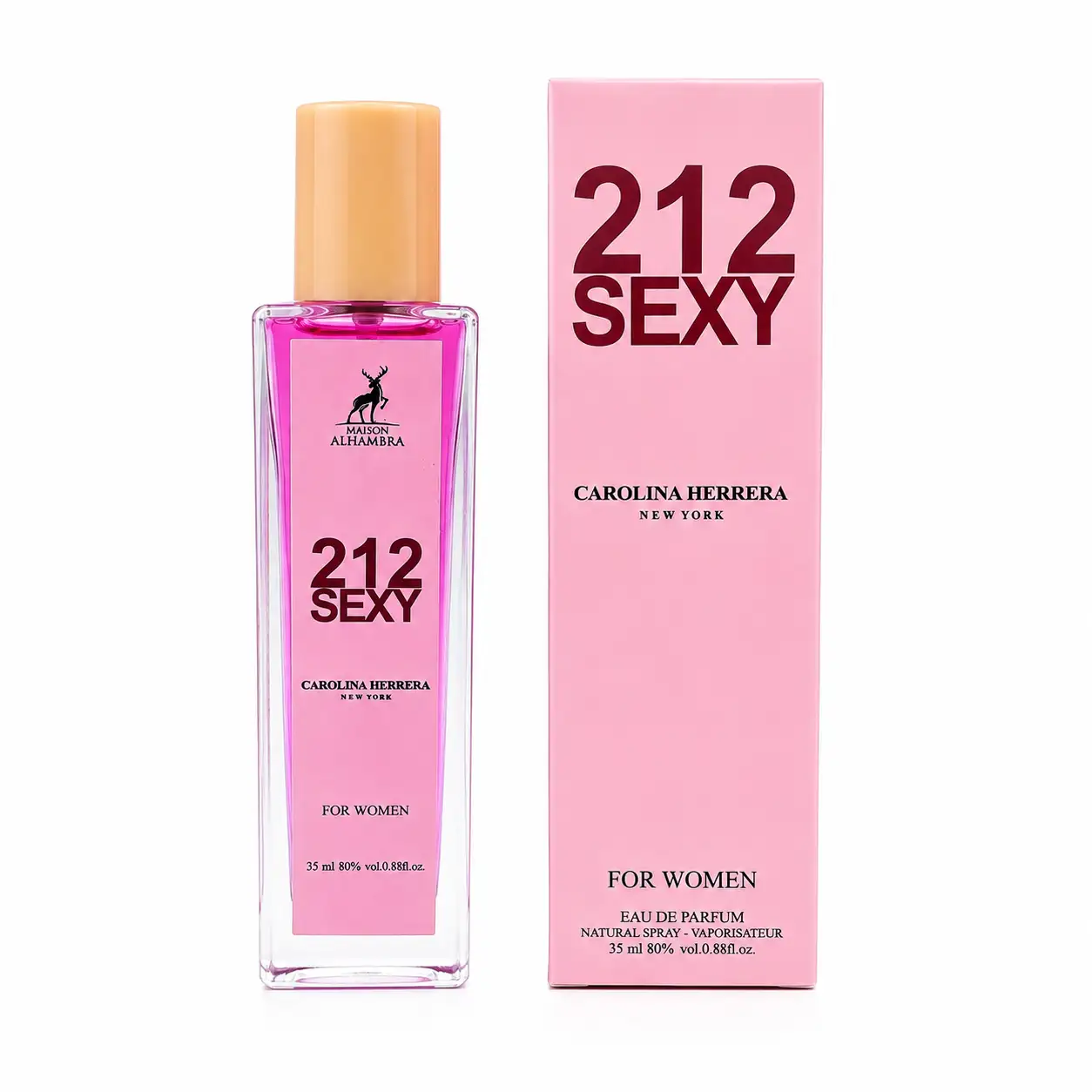 عطر زنانه ۳۵ میل الحمبرا مدل ۲۱۲ س.ک.سی(Alhambra 212)