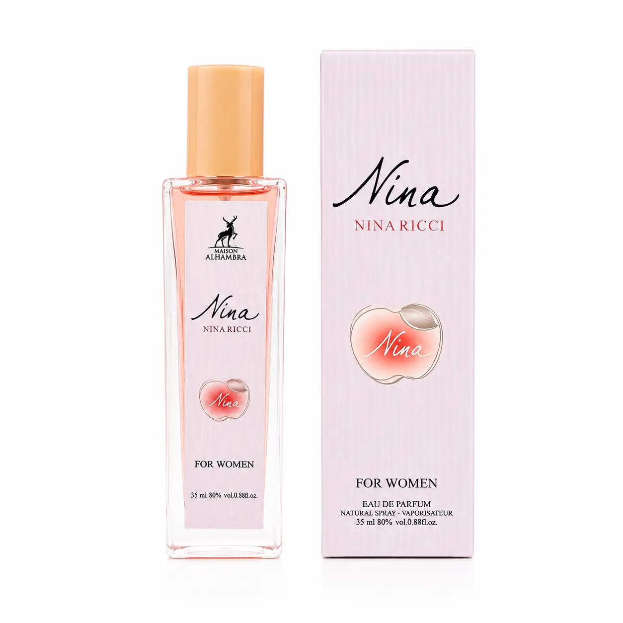 عطر زنانه ۳۵ میل الحمبرا مدل نینا ریچی (Alhambra Nina Ricci)